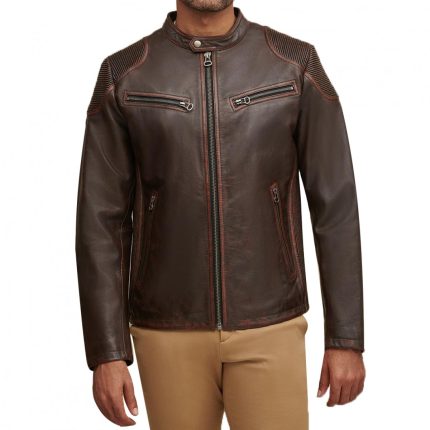 Leather Jacket Design For Mens