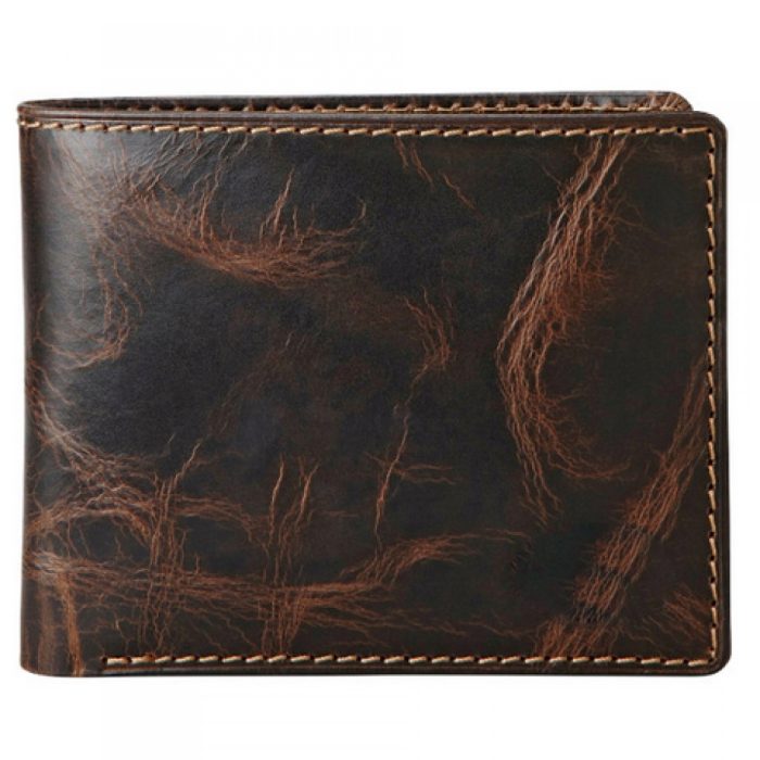 Men's Brown Leather Wallet