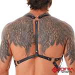 vegan leather gents harness