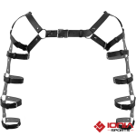 faux leather mens arm cage harness belt 2