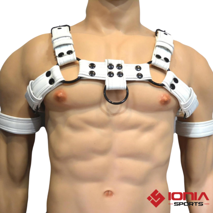 Leather Chest Harness For Men