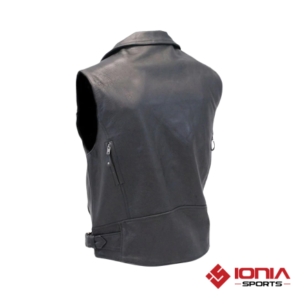 leather vest for motorcycle