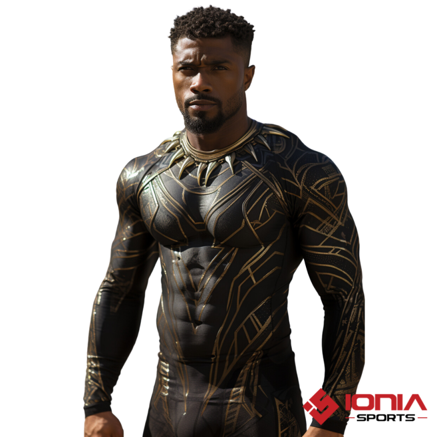 Black Panther Rash Guard - Ionia Sports