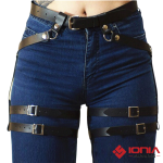Ladies belt straps harness, leg binding