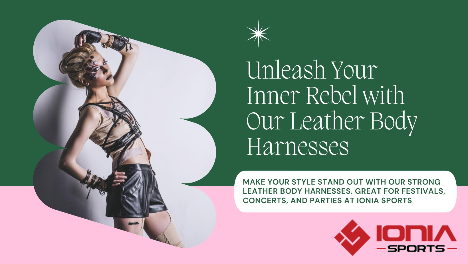 Leather Body Harness Fashion