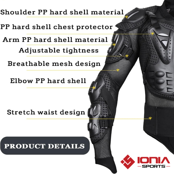 motorcycle body protector suit